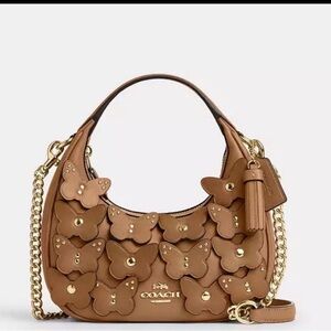 Carmen Mini Crossbody Bag With Butterfly Applique